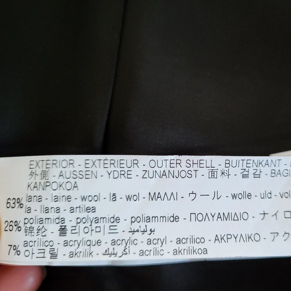 ZARA Limited Edition Wool Blend Coat - Picture 8 of 9